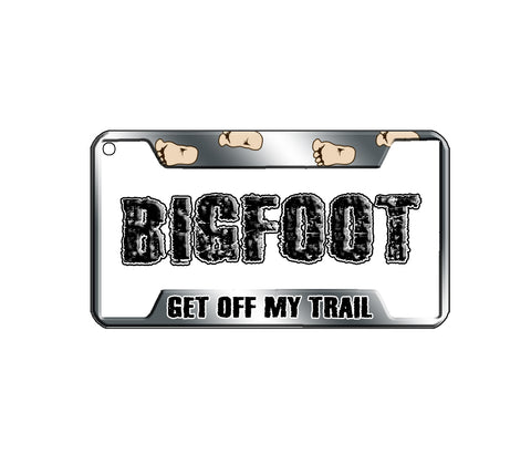 Bigfoot License Magnet