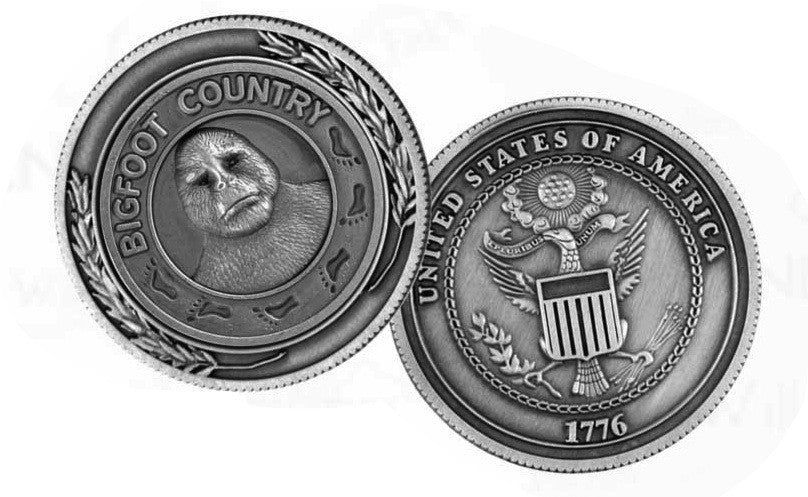 Bigfoot Medallion Coin