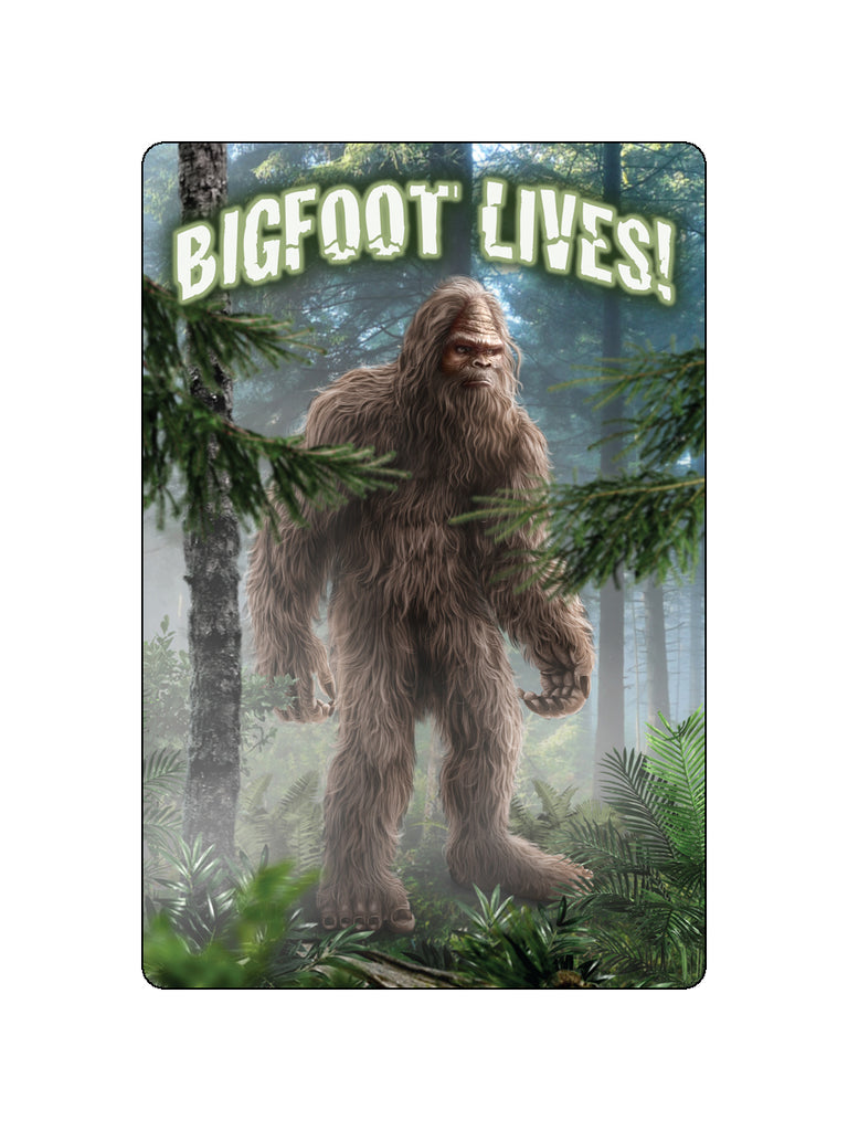 Bigfoot Lives Decal