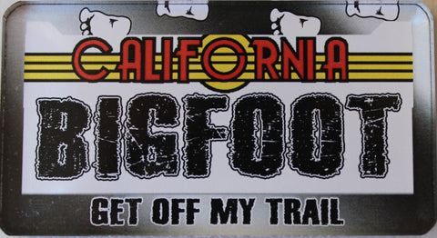 Bigfoot CA License Magnet