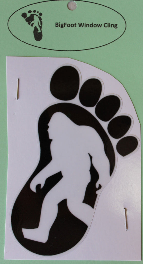 Bigfoot Footprint Cling