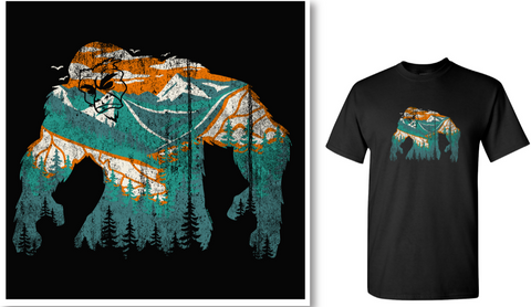 Scenic Bigfoot T-shirt/Hoodie