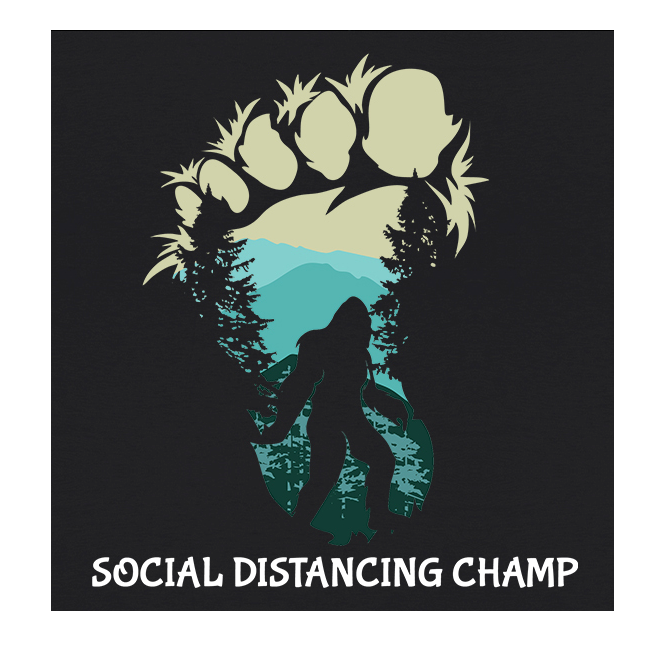 Social Distance Champ T Shirt/Hoodie